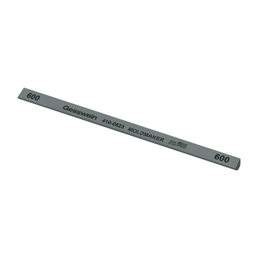 Gesswein® Moldmaker Stones - 1/4" x 6" Hybrid, 600 Grit  (Pkg. of 12)