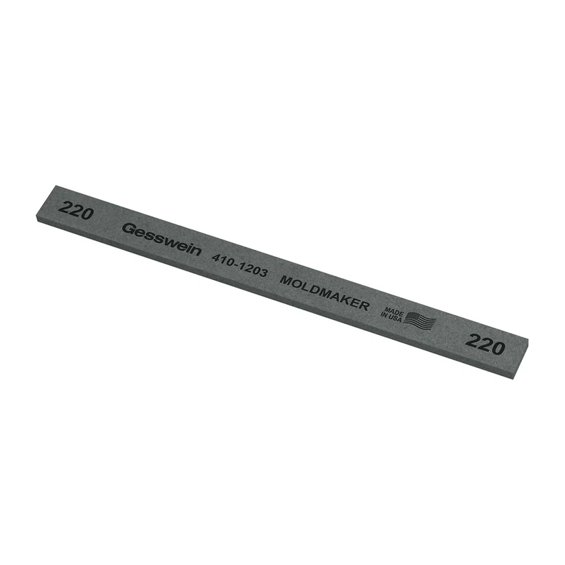 Gesswein® Moldmaker Stones - 1/2" x 1/8" x 6", 220 Grit  (Pkg. of 12)