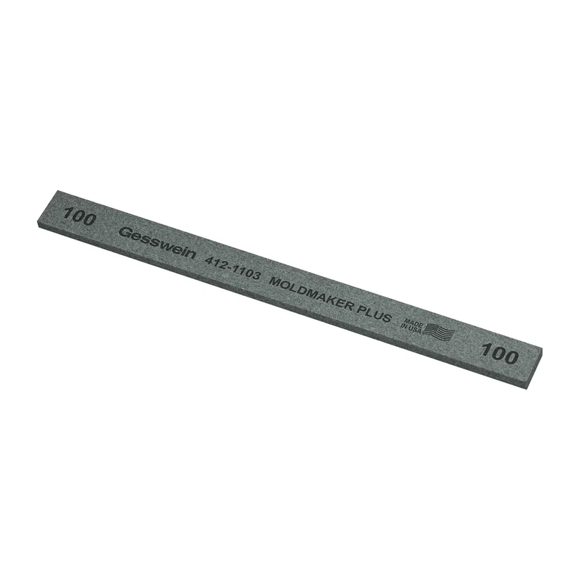 Gesswein® Moldmaker Plus Stones - 1/2" x 1/8" x 6", 100 Grit  (Pkg. of 12)