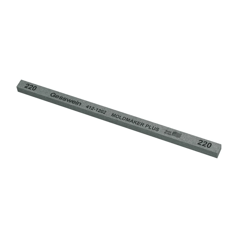 Gesswein® Moldmaker Plus Stones - 1/4" x 1/4" x 6", 220 Grit  (Pkg. of 12)