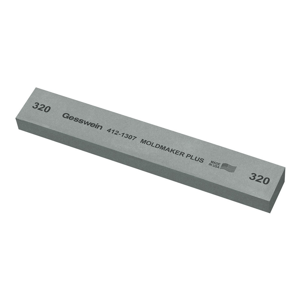 Gesswein® Moldmaker Plus Stones - 1" x 1/2" x 6", 320 Grit  (Pkg. of 6)