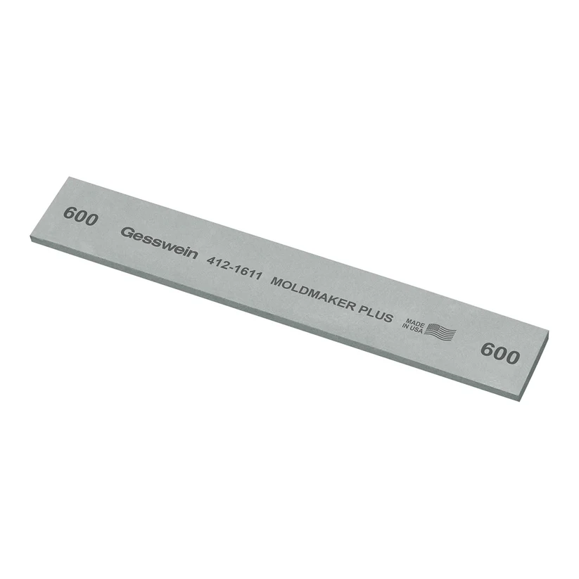Gesswein® Moldmaker Plus Stones - 1" x 1/8" x 6", 600 Grit  (Pkg. of 6)