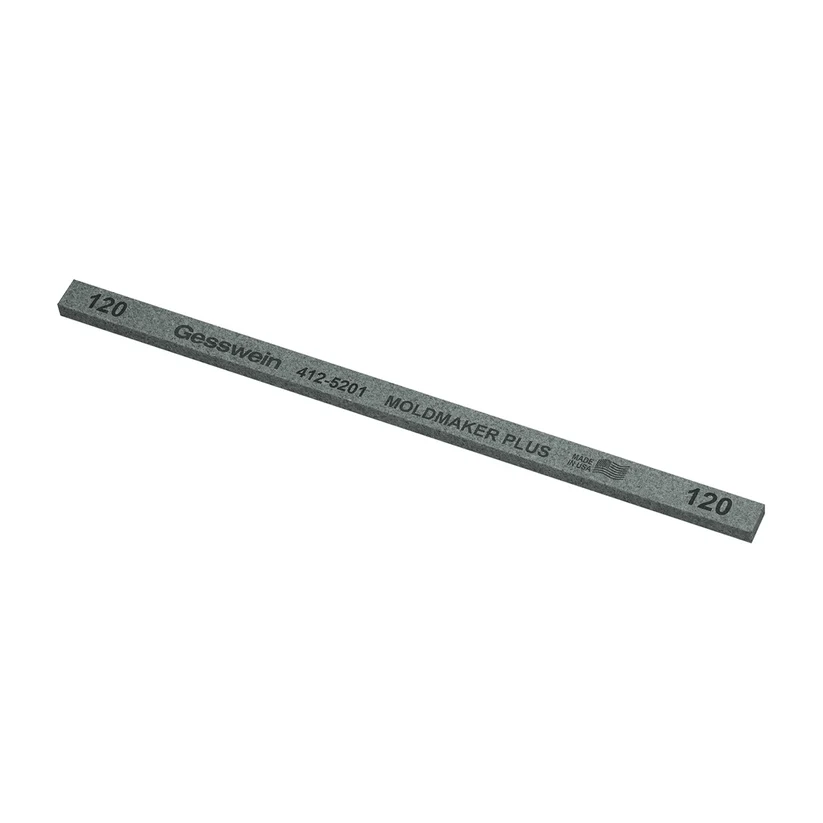 Gesswein® Moldmaker Plus Stones - 1/4" x 1/8" x 6", 120 Grit  (Pkg. of 12)