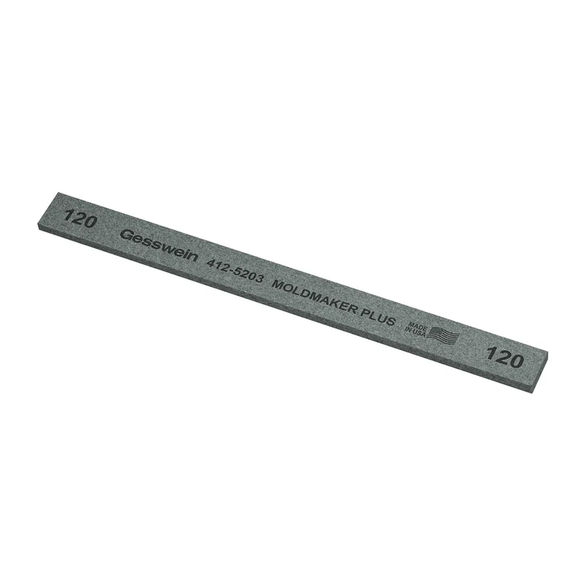 Gesswein® Moldmaker Plus Stones - 1/2" x 1/8" x 6", 120 Grit  (Pkg. of 12)
