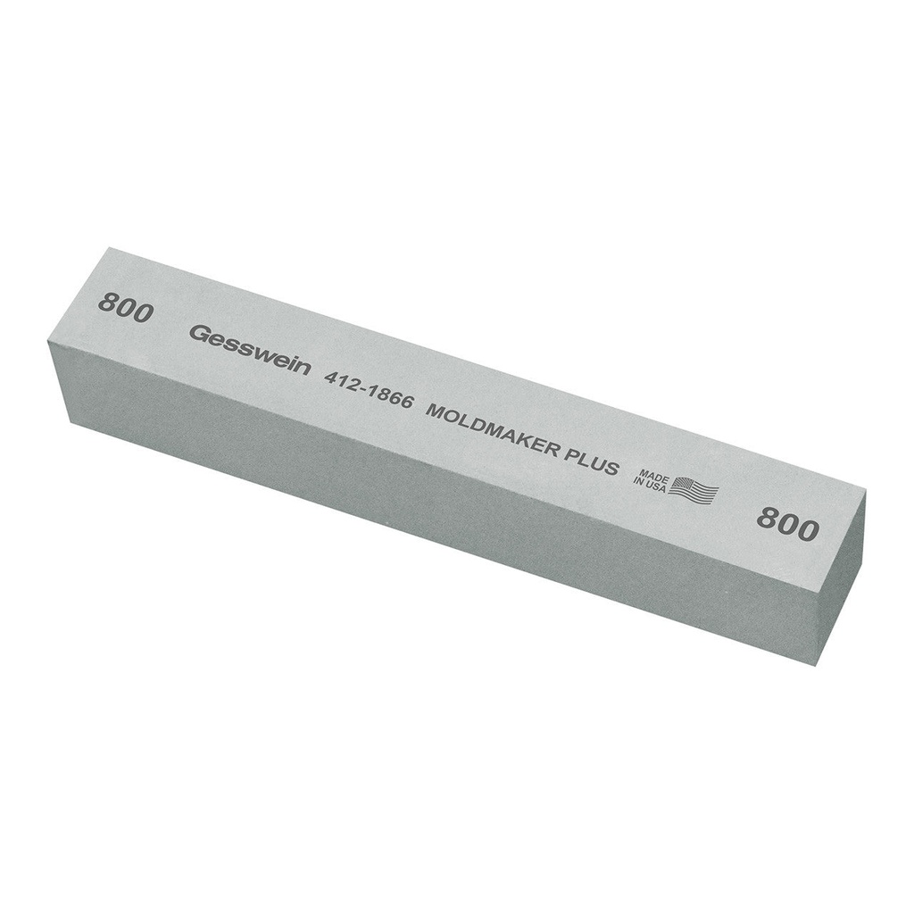 [412-5206] Gesswein® Moldmaker Plus Stones - 1" x 1" x 6", 120 Grit  (Pkg. of 6)