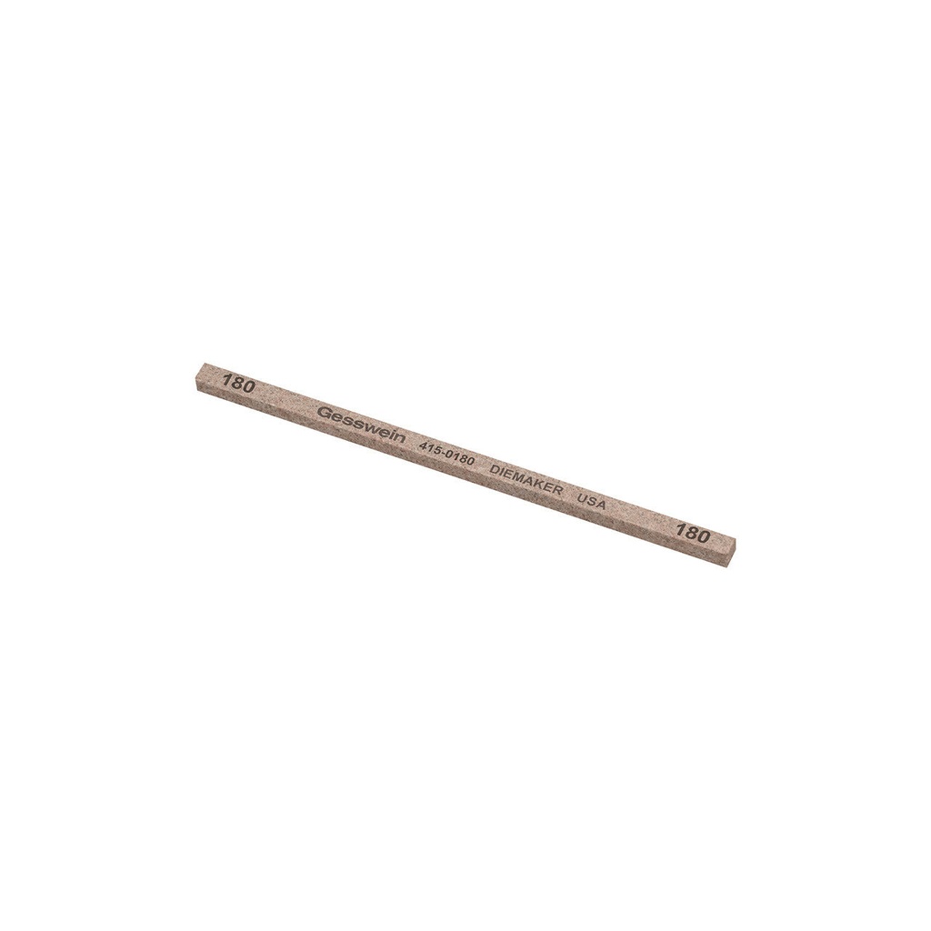 [415-0080] Gesswein® Diemaker Stones - 5/32" x 5/32" x 4", 800 Grit  (Pkg. of 12)
