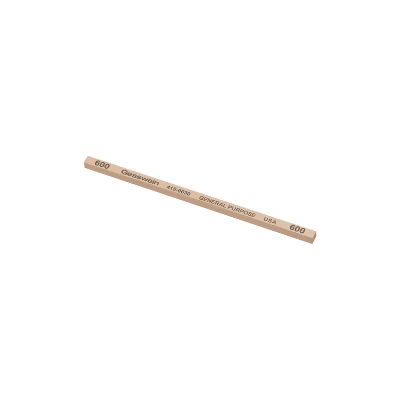 Gesswein® General Purpose Stones - 5/32" x 5/32" x 4", 600 Grit (Pkg. of 12)