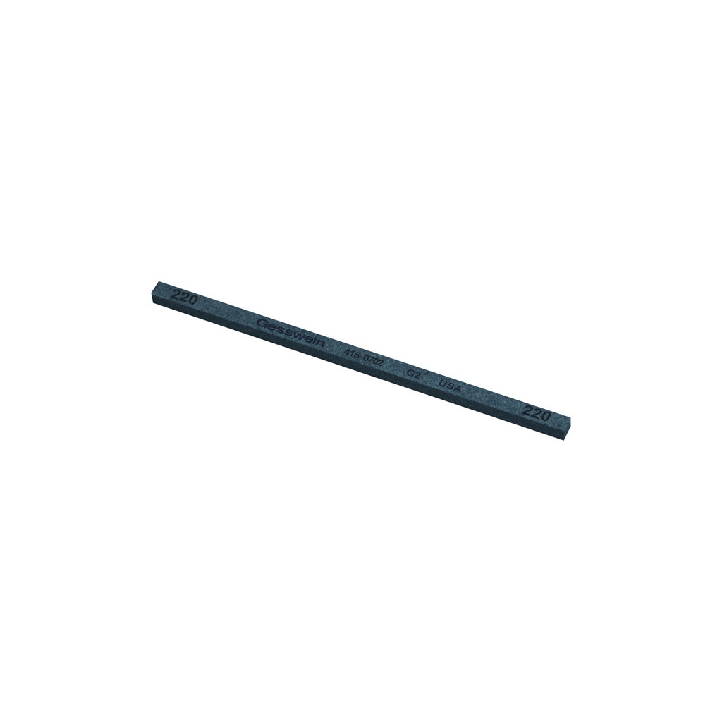 Gesswein® G2 Stones - 5/32" x 5/32" x 4", 220 Grit  (Pkg. of 12)