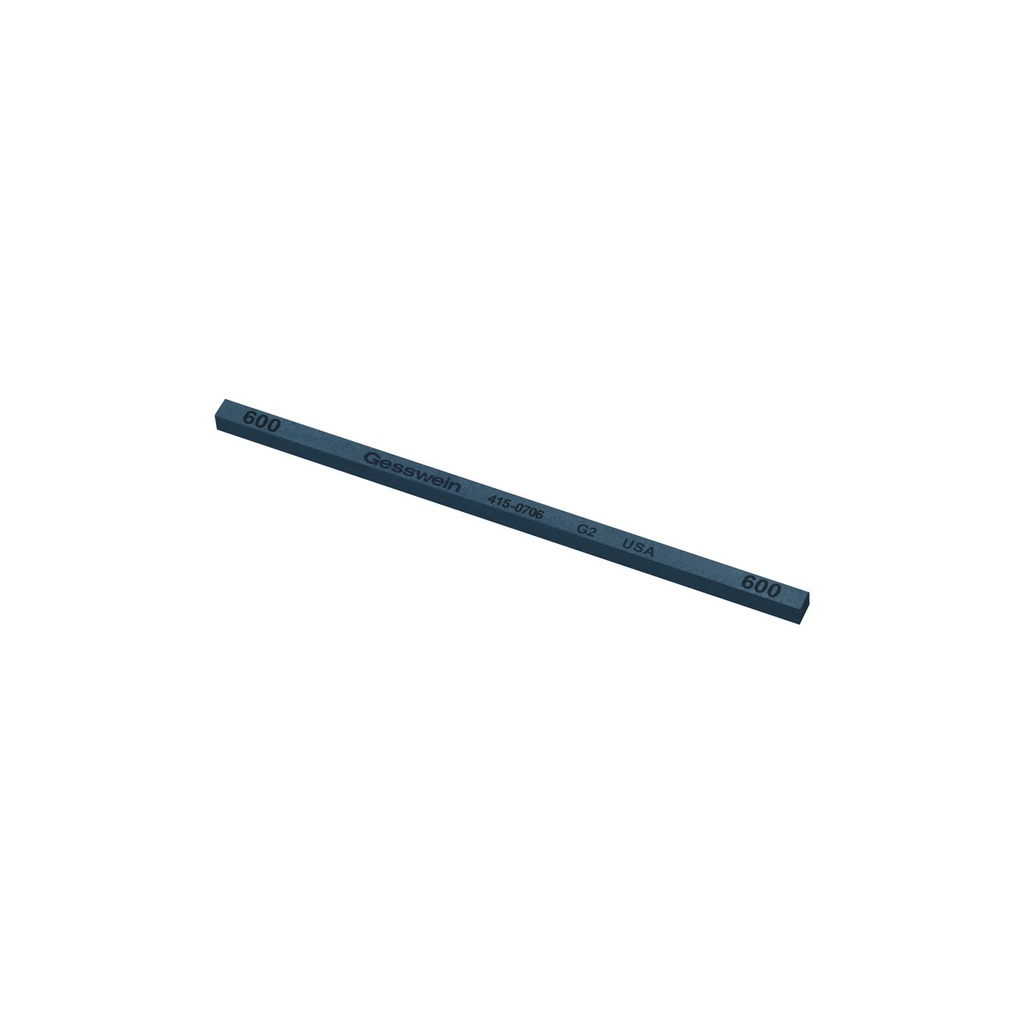 Gesswein® G2 Stones - 5/32" x 5/32" x 4", 600 Grit  (Pkg. of 12)