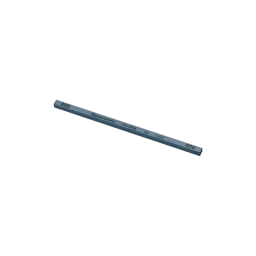 Gesswein® G2 Stones - 5/32" x 5/32" x 4", 800 Grit  (Pkg. of 12)