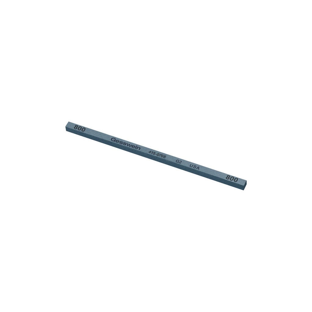 Gesswein® G2 Stones - 5/32" x 5/32" x 4", 800 Grit  (Pkg. of 12)