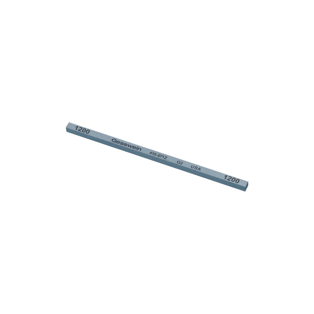 Gesswein® G2 Stones - 5/32" x 5/32" x 4", 1200 Grit  (Pkg. of 12)