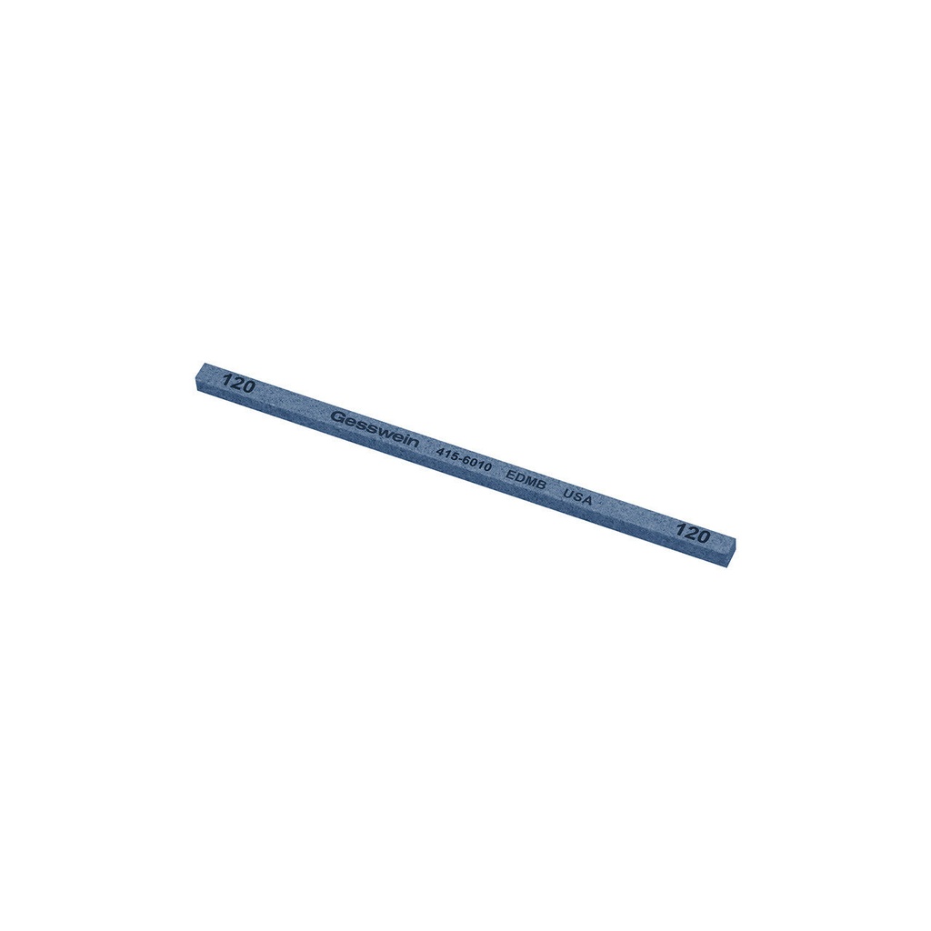 Gesswein® EDM Blue Stones - 5/32" x 5/32" x 4", 600 Grit  (Pkg. of 12)