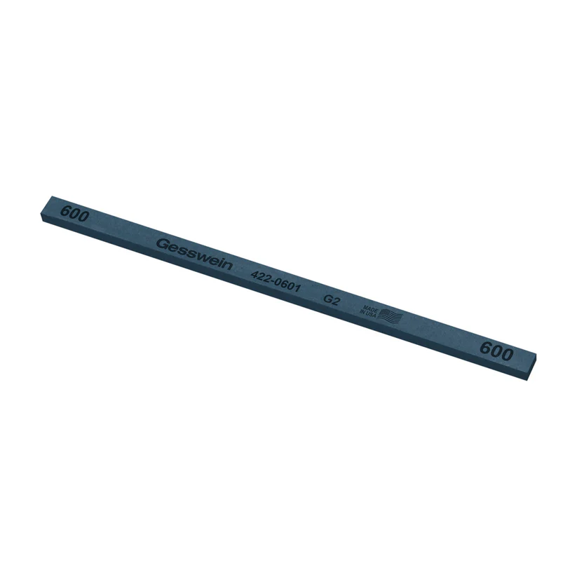 Gesswein® G2 Stones - 1/4" x 1/8" x 6", 600 Grit  (Pkg. of 12)