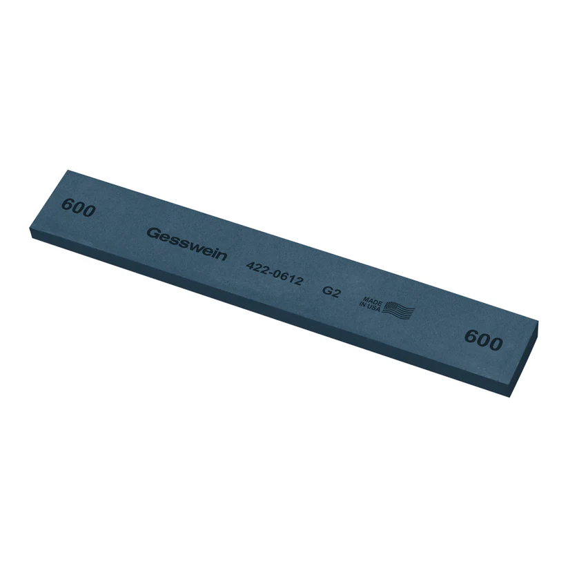 Gesswein® G2 Stones - 1" x 1/4" x 6", 600 Grit  (Pkg. of 6)