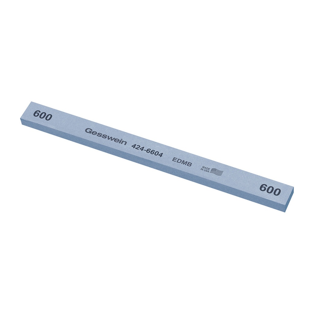 Gesswein® EDM Blue Stones - 1/2" x 1/4" x 6", 120 Grit  (Pkg. of 12)