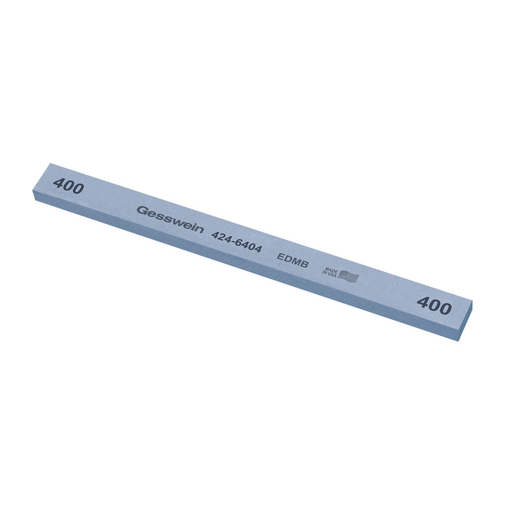 Gesswein® EDM Blue Stones - 1/2" x 1/4" x 6", 180 Grit  (Pkg. of 12)