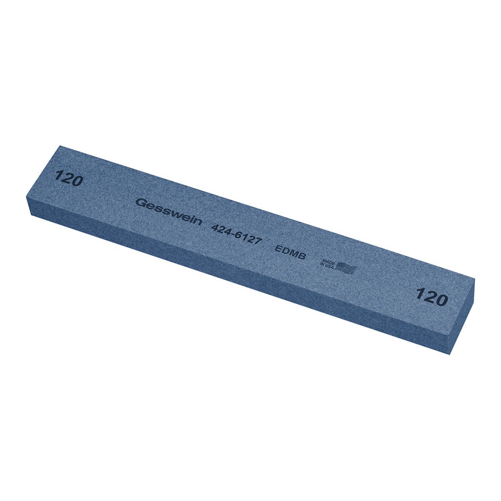 [424-6307] Gesswein® EDM Blue Stones - 1" x 1/2" x 6", 320 Grit  (Pkg. of 6)
