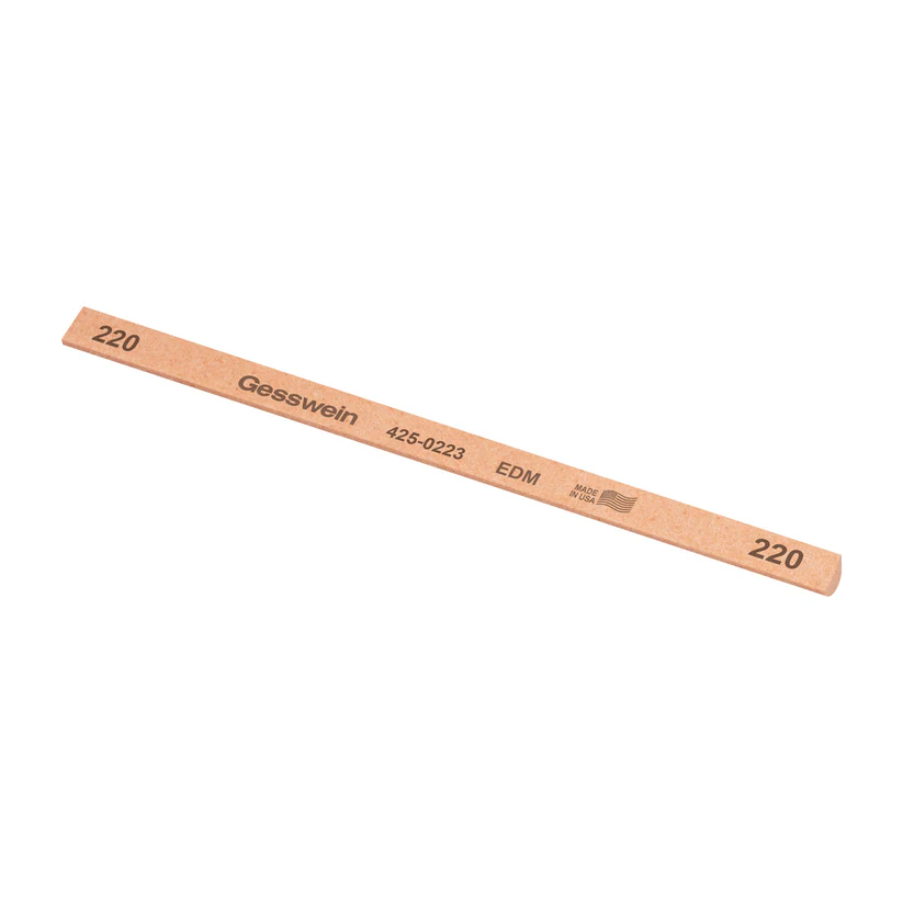 Gesswein® EDM Stones - 1/4" x 6" Hybrid, 220 Grit  (Pkg. of 12)