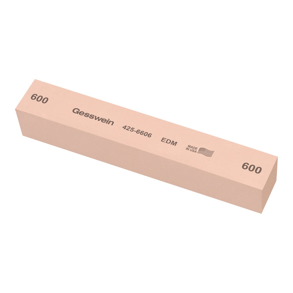 Gesswein® EDM Stones - 1" x 1" x 6", 100 Grit  (Pkg. of 6)