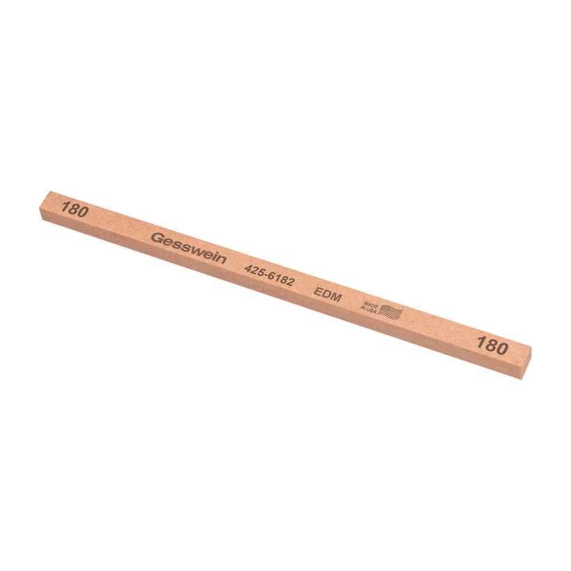 Gesswein® EDM Stones - 1/4" x 1/4" x 6", 180 Grit  (Pkg. of 12)