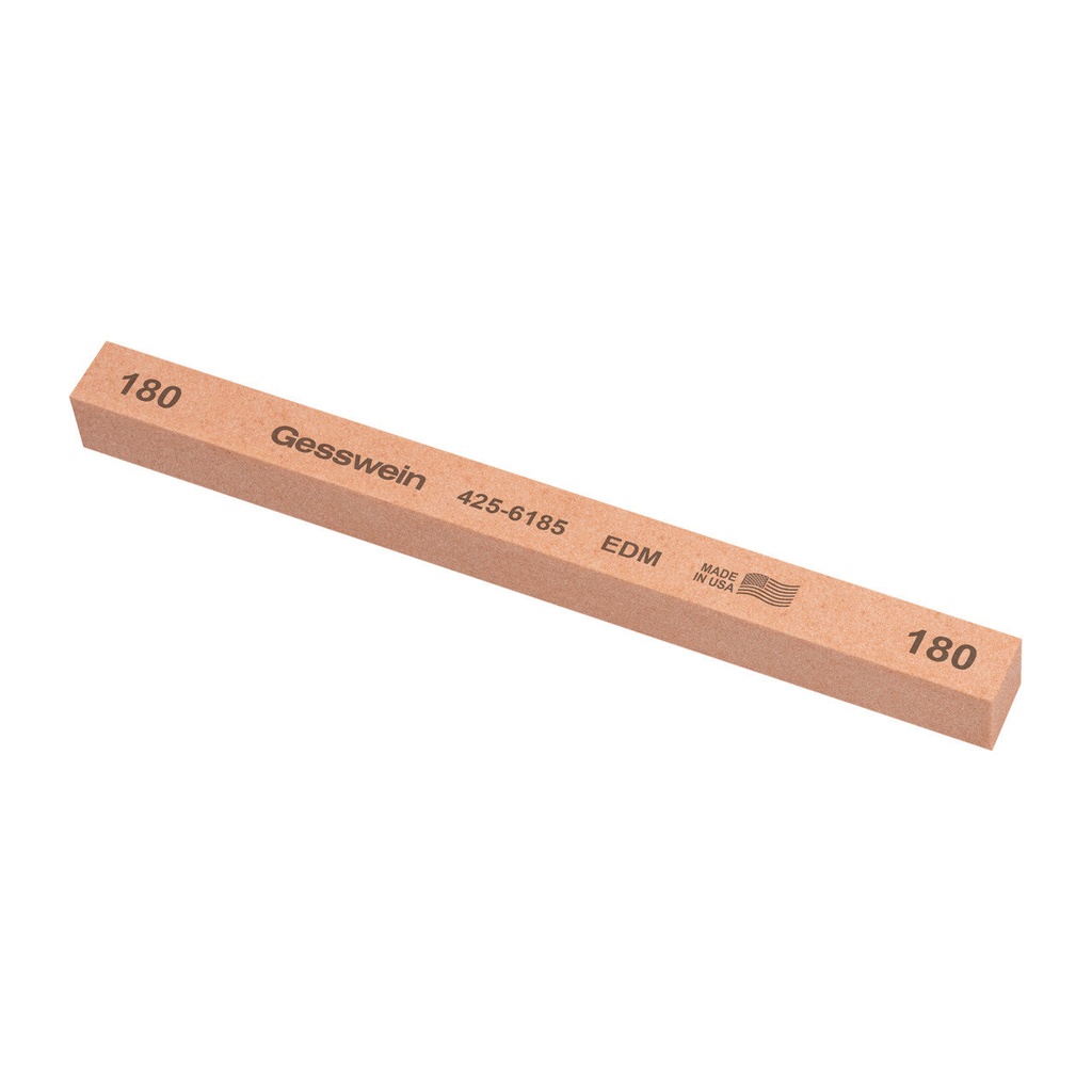 Gesswein® EDM Stones - 1/2" x 1/2" x 6", 220 Grit  (Pkg. of 6)