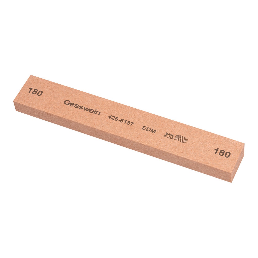 Gesswein® EDM Stones - 1" x 1/2" x 6", 220 Grit  (Pkg. of 6)
