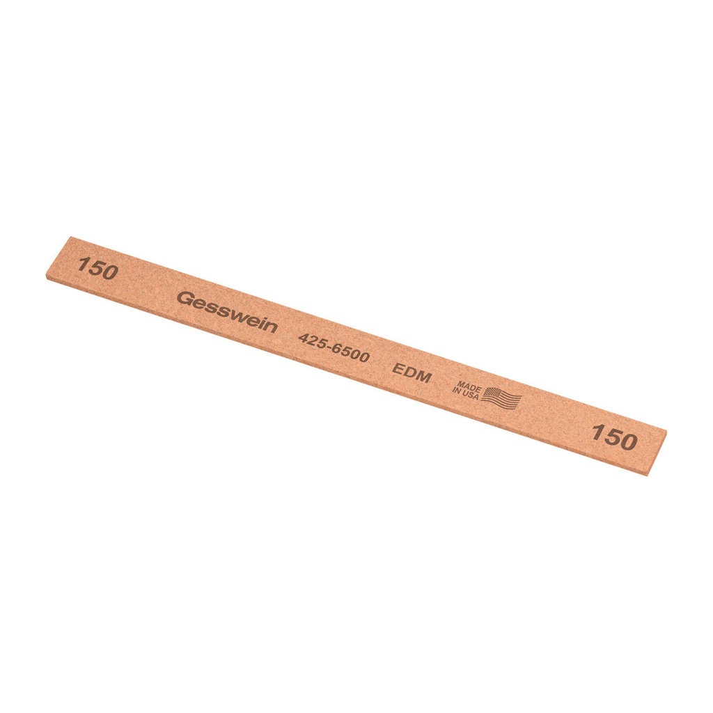 [425-6300] Gesswein® EDM Stones - 1/2" x 1/16" x 6", 320 Grit  (Pkg. of 12)