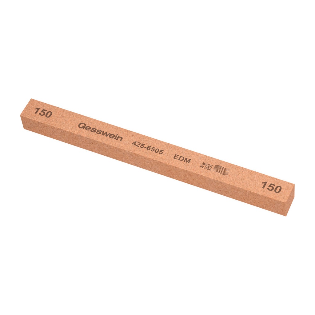 Gesswein® EDM Stones - 1/2" x 1/2" x 6", 320 Grit  (Pkg. of 6)