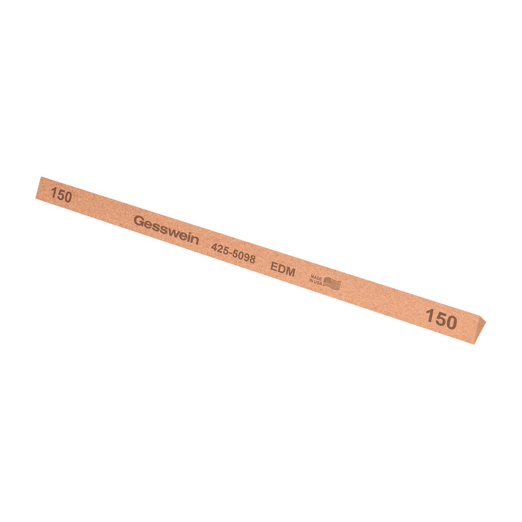 Gesswein® EDM Stones - 3/8" x 6" Triangle, 320 Grit  (Pkg. of 12)