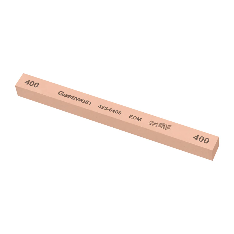 Gesswein® EDM Stones - 1/2" x 1/2" x 6", 400 Grit  (Pkg. of 6)