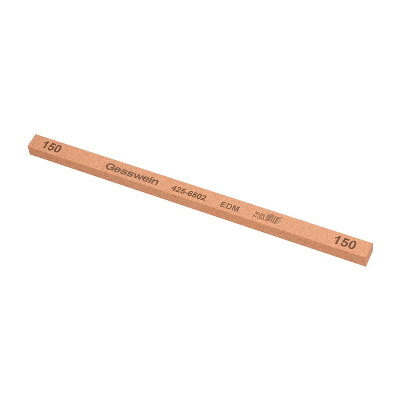 Gesswein® EDM Stones - 1/4" x 1/4" x 6", 150 Grit  (Pkg. of 12)
