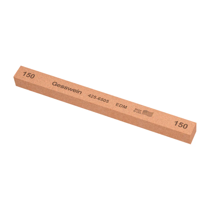 Gesswein® EDM Stones - 1/2" x 1/2" x 6", 150 Grit  (Pkg. of 6)