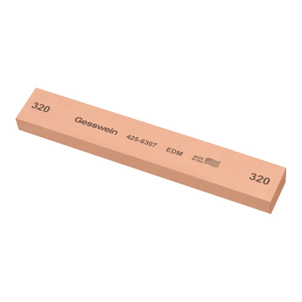 Gesswein® EDM Stones - 1" x 1/2" x 6", 150 Grit  (Pkg. of 6)