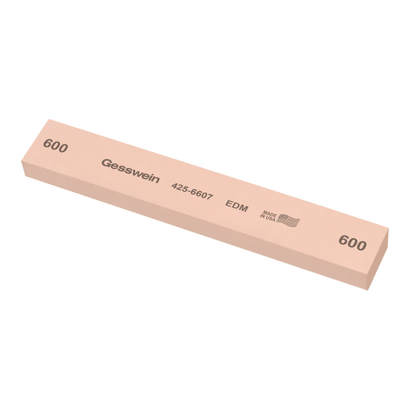 Gesswein® EDM Stones - 1" x 1/2" x 6", 600 Grit  (Pkg. of 6)
