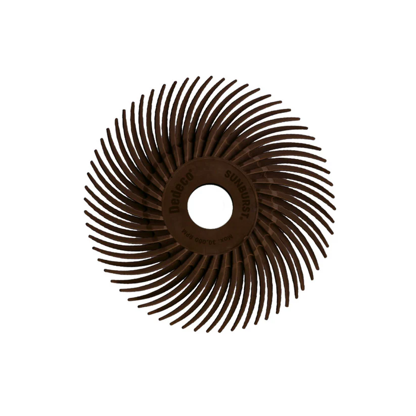 Dedeco® SUNBURST® Radial Discs - 2" (3/8" Center Hole) - 36 (Pkg. of 12)