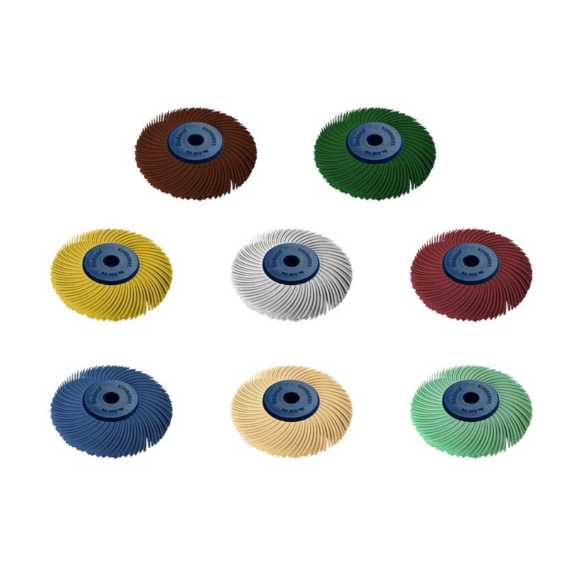 [145-5179] Dedeco® SUNBURST® Radial Discs - 2" 3-Ply Set of 8