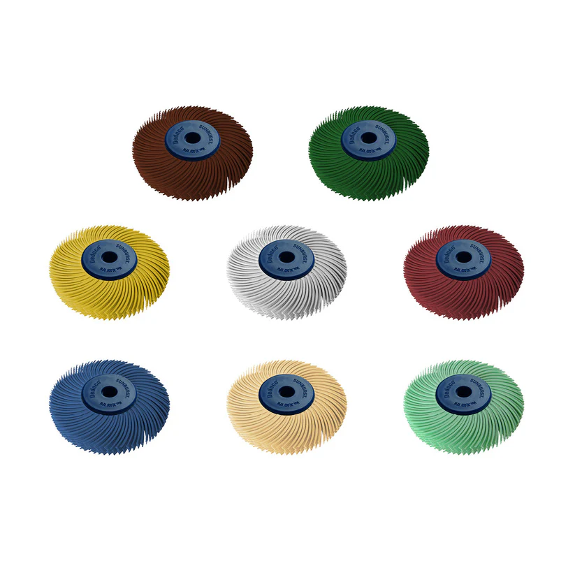 [145-5199] Dedeco® SUNBURST® Radial Discs - 2" 6-Ply Set of 8