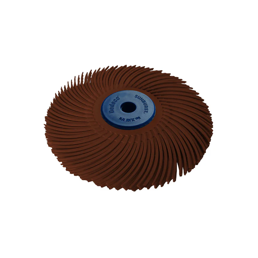 Dedeco® SUNBURST® Radial Discs - 3" 3-Ply, 36 grit