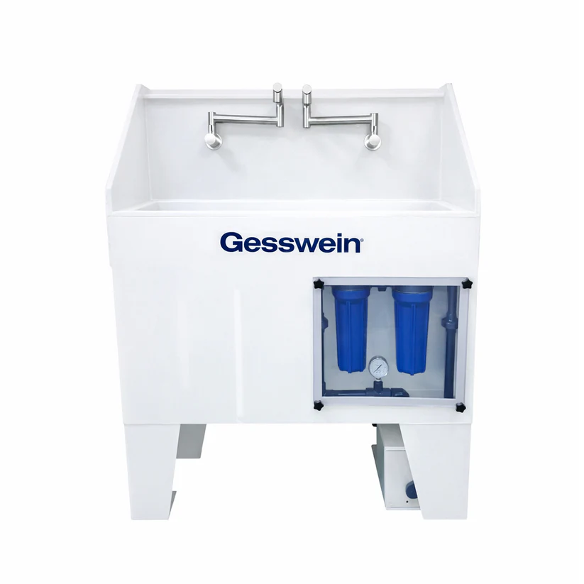 [212-1102] Gesswein® Precious Metal Recovery Sink - 2 Tap