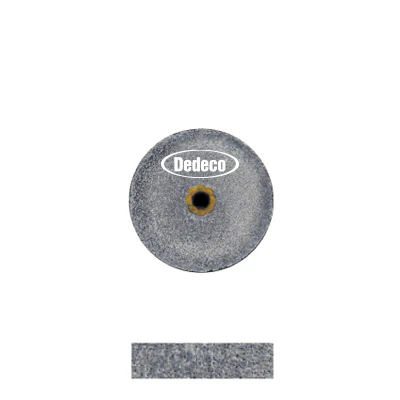 Dedeco® Koolies 1/2" x 1/8" Heatless Grinding Wheels Black (Pkg. of 10)