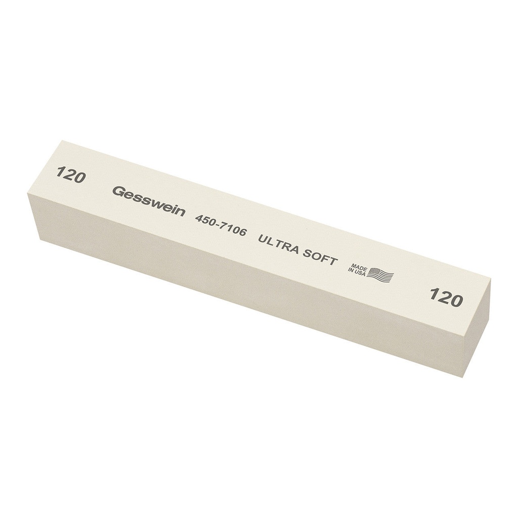 Gesswein® Ultra-Soft Stones - 1" x 1" x 6", 1200 Grit  (Pkg. of 6)