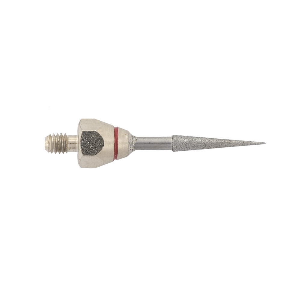 [508-3217] Mounted Diamond Files - Round Taper 3 x 15, 320