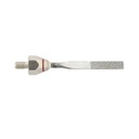Mounted Diamond Files - Chisel 4x 0.8>0.5 x15, 600 grit