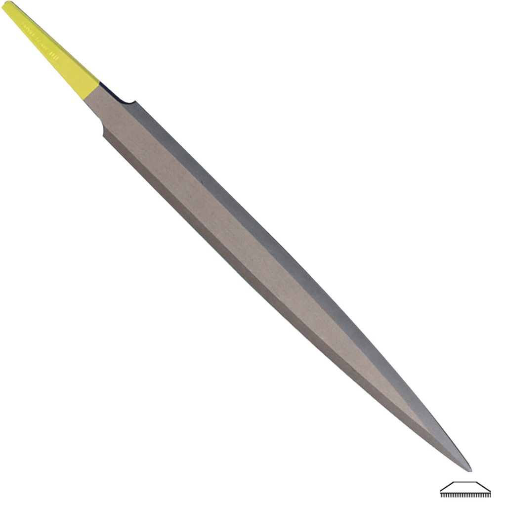 [602-0072] Grobet USA® INOX Barrette Cut 2 File