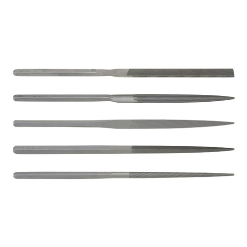 [604-2001] Grobet USA® Ergo Cut 1 Set of 5 Swiss Pattern Files