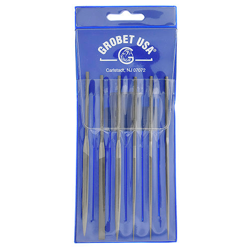 [604-3002] Grobet USA® Economy Cut 2 Needle File Set of 6