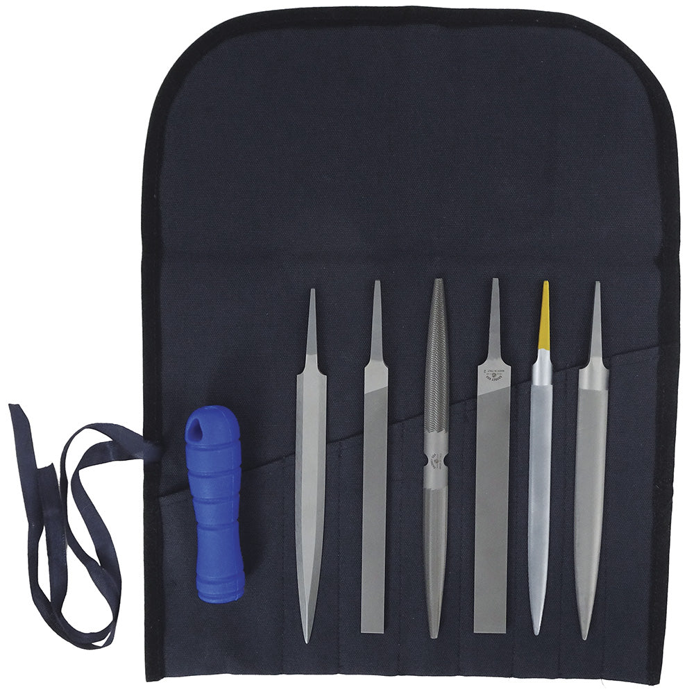 [604-4000] Grobet USA® Hand File Precision Starter Set