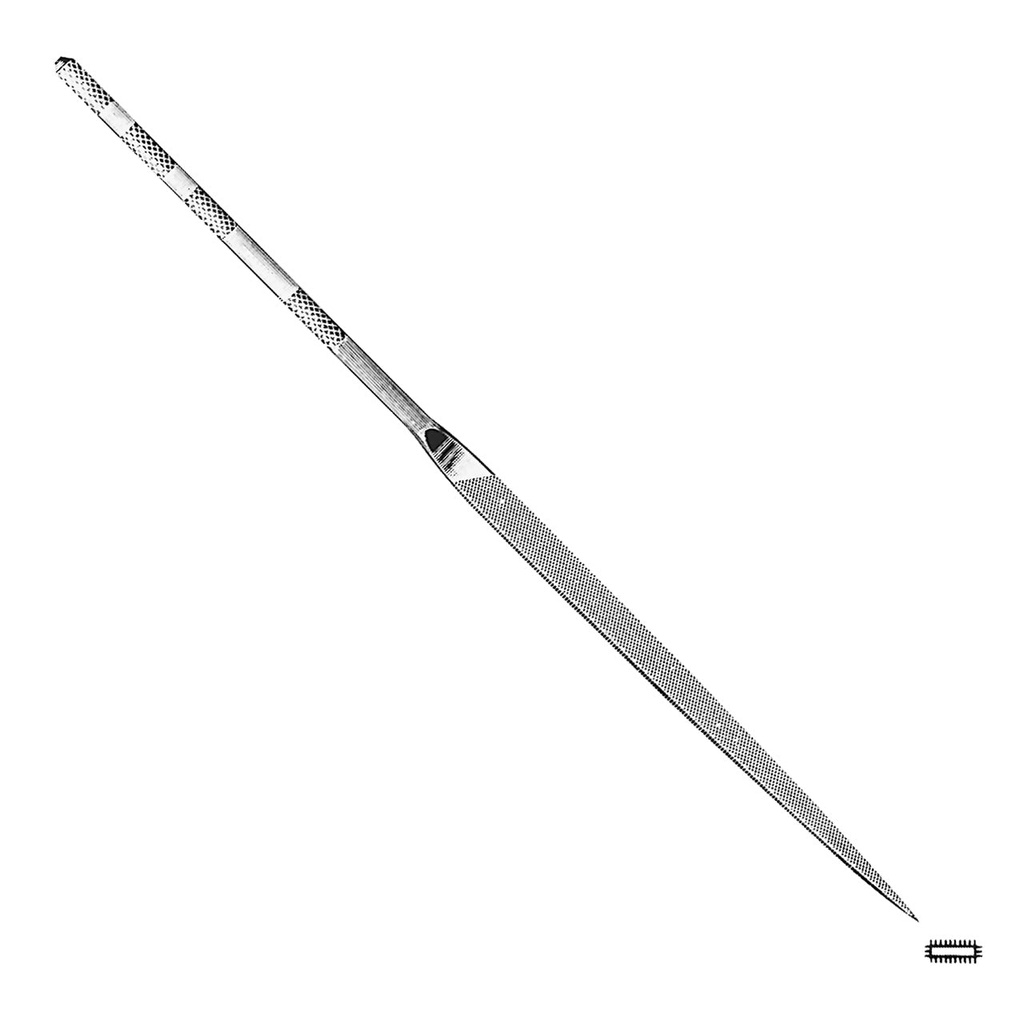 Grobet USA® Warding 14cm Cut 2 Swiss Pattern Needle File