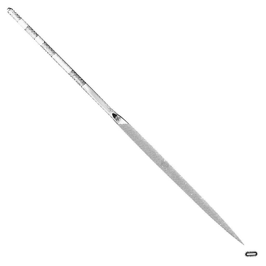 Grobet USA® Crochet 14cm Cut 2 Swiss Pattern Needle File